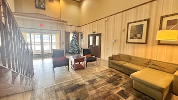 Sala de estar en el lobby