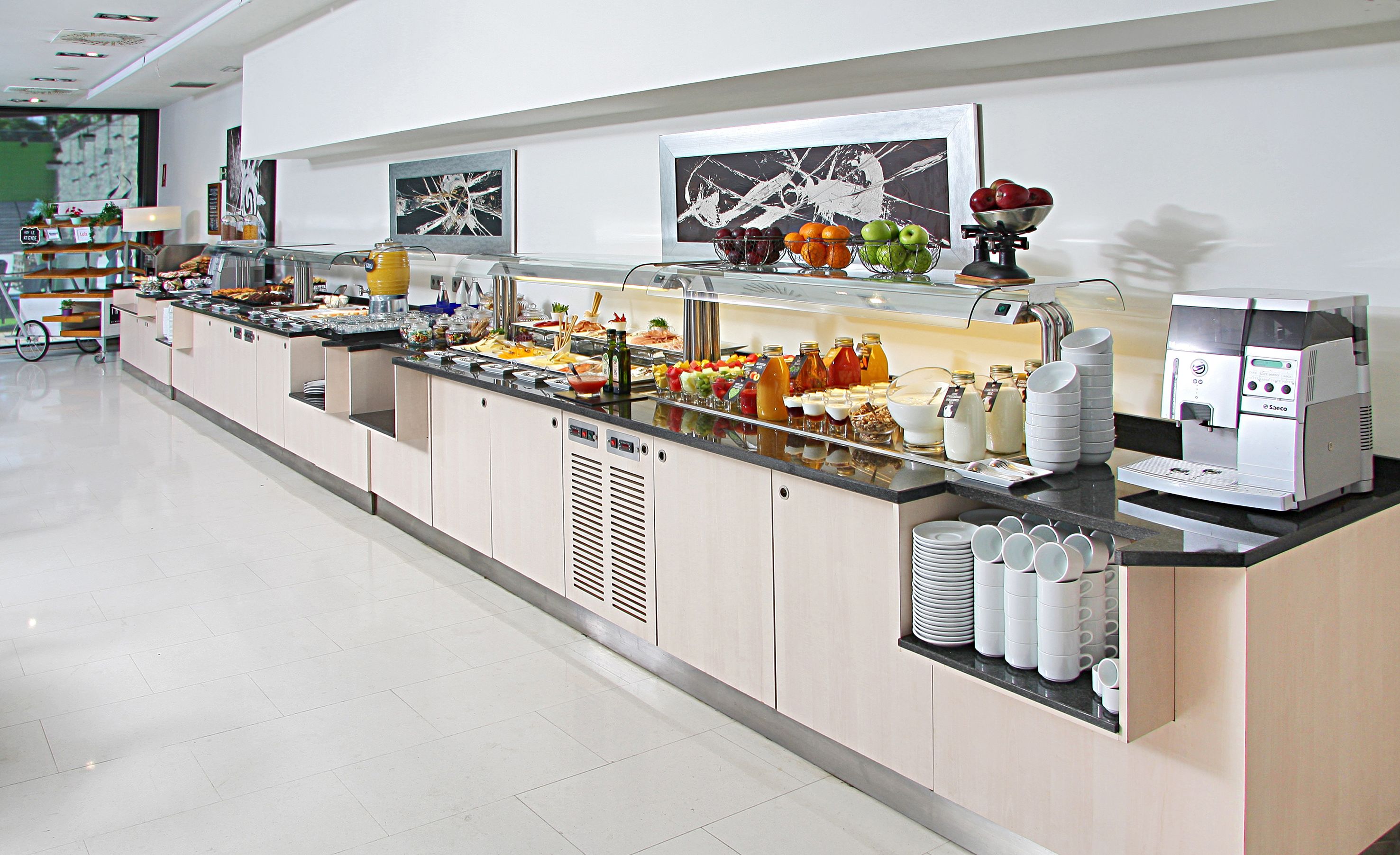 daily buffet breakfast (eur 14 per person)