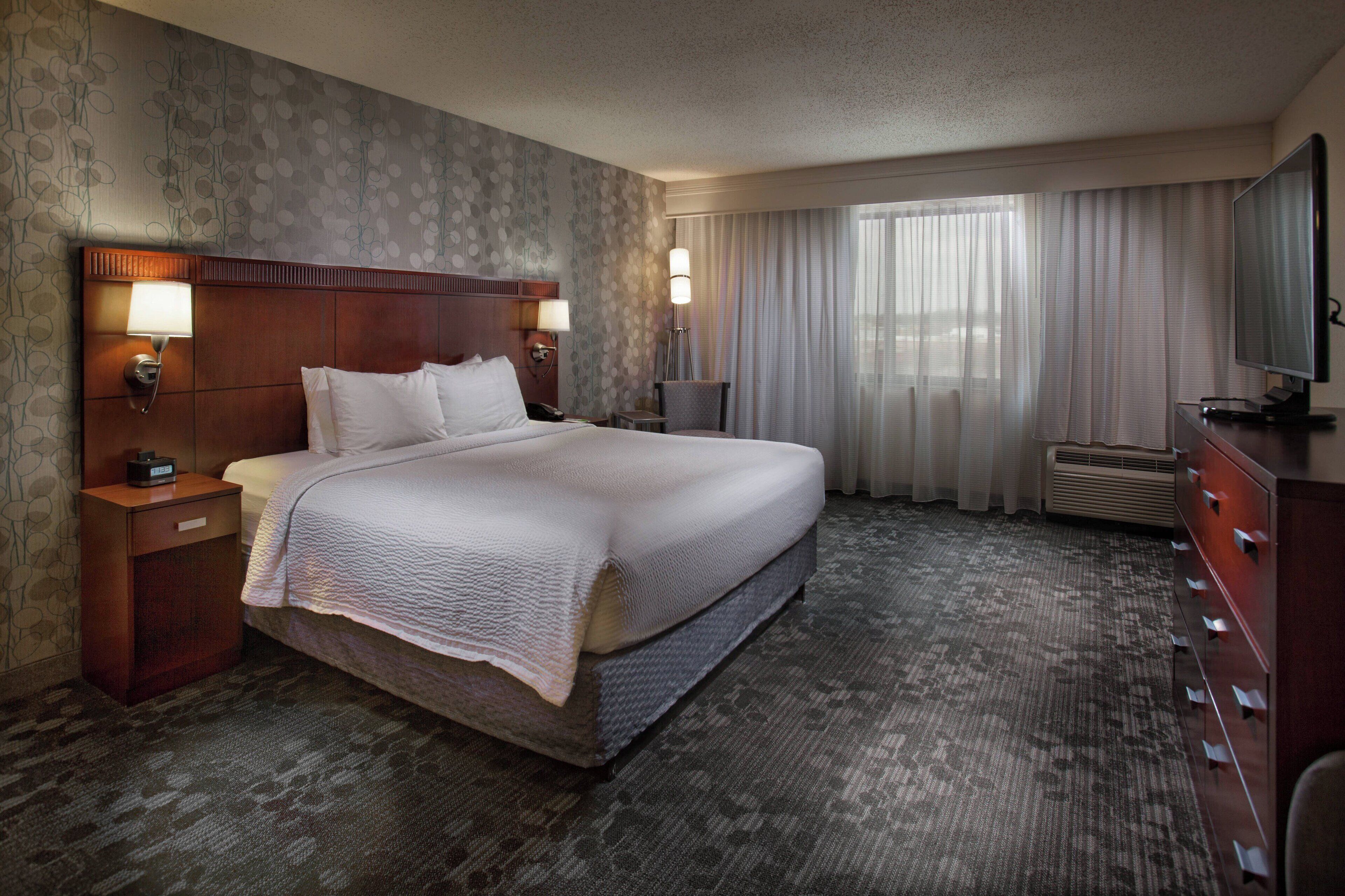 premium bedding, individually decorated, individually furnished, desk