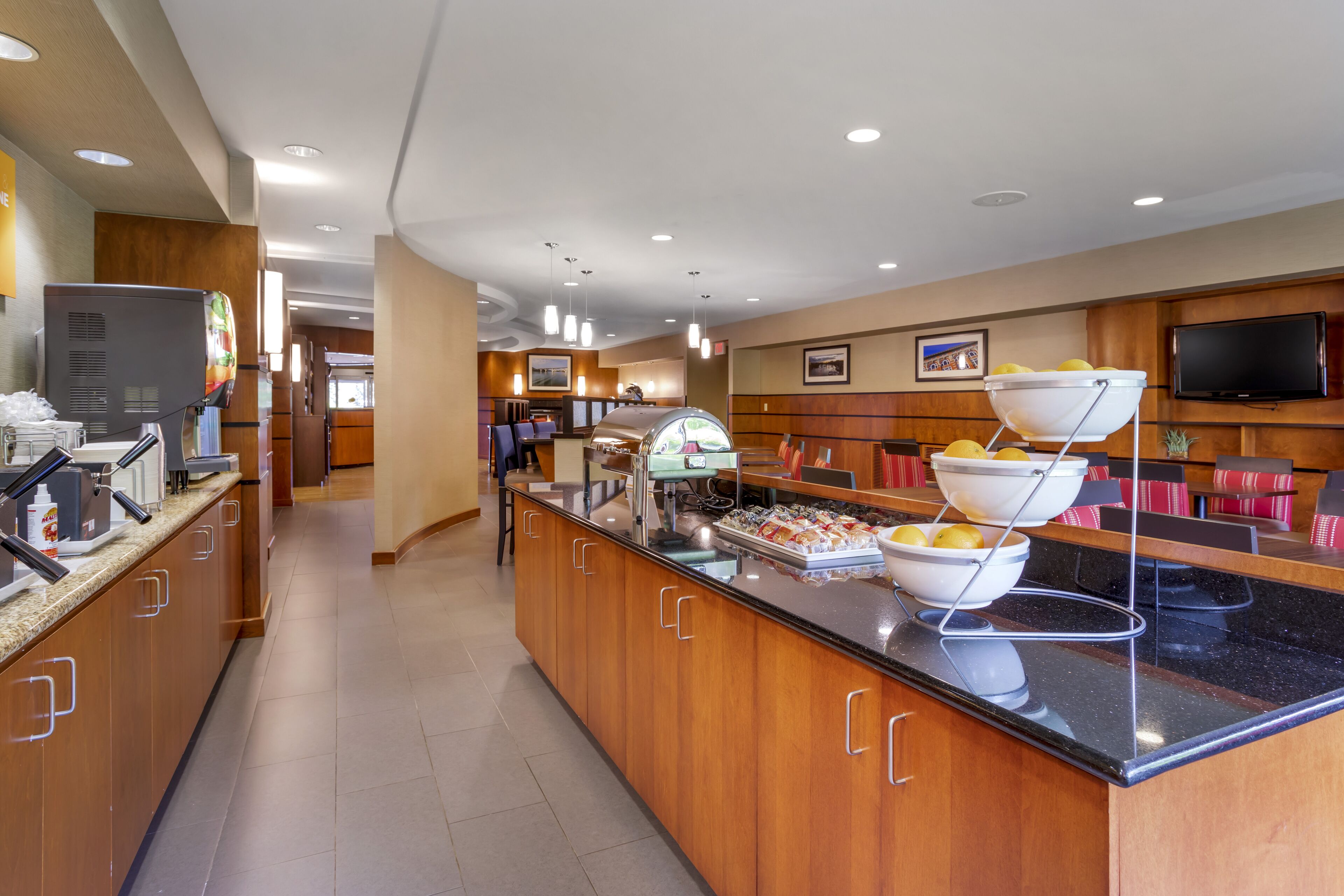 Petit déjeuner buffet compris tous les jours