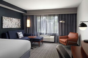 Executive Room, Berbilang Katil | Ruang tamu | TV 