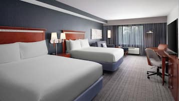 Executive Room, Multiple Beds | Desk, blackout drapes, iron/ironing board, free cribs/infant beds