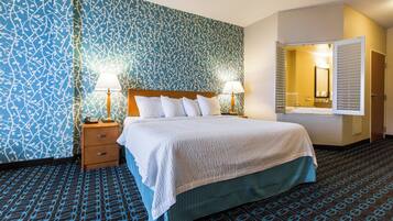 Premium bedding, in-room safe, desk, iron/ironing board