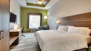 In-room safe, desk, iron/ironing board, free cribs/infant beds