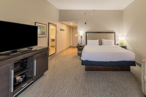 Minibar y caja de seguridad en la habitación 