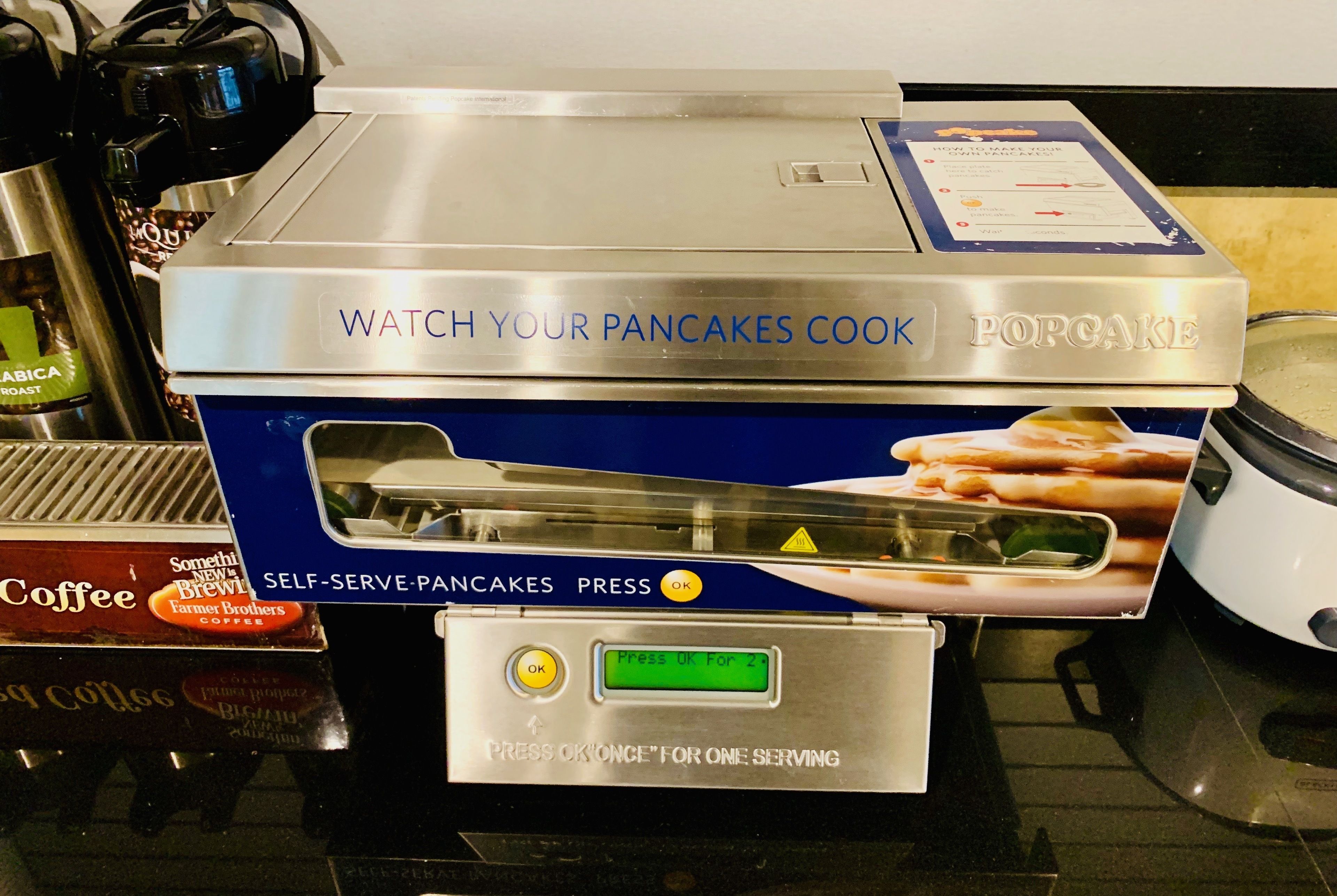 free daily cooked-to-order breakfast