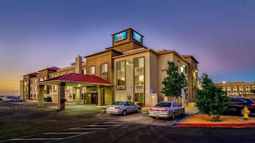 Front of property - evening/night