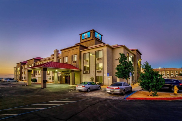 Front of property - evening/night