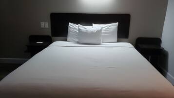Desk, WiFi (free), bed sheets
