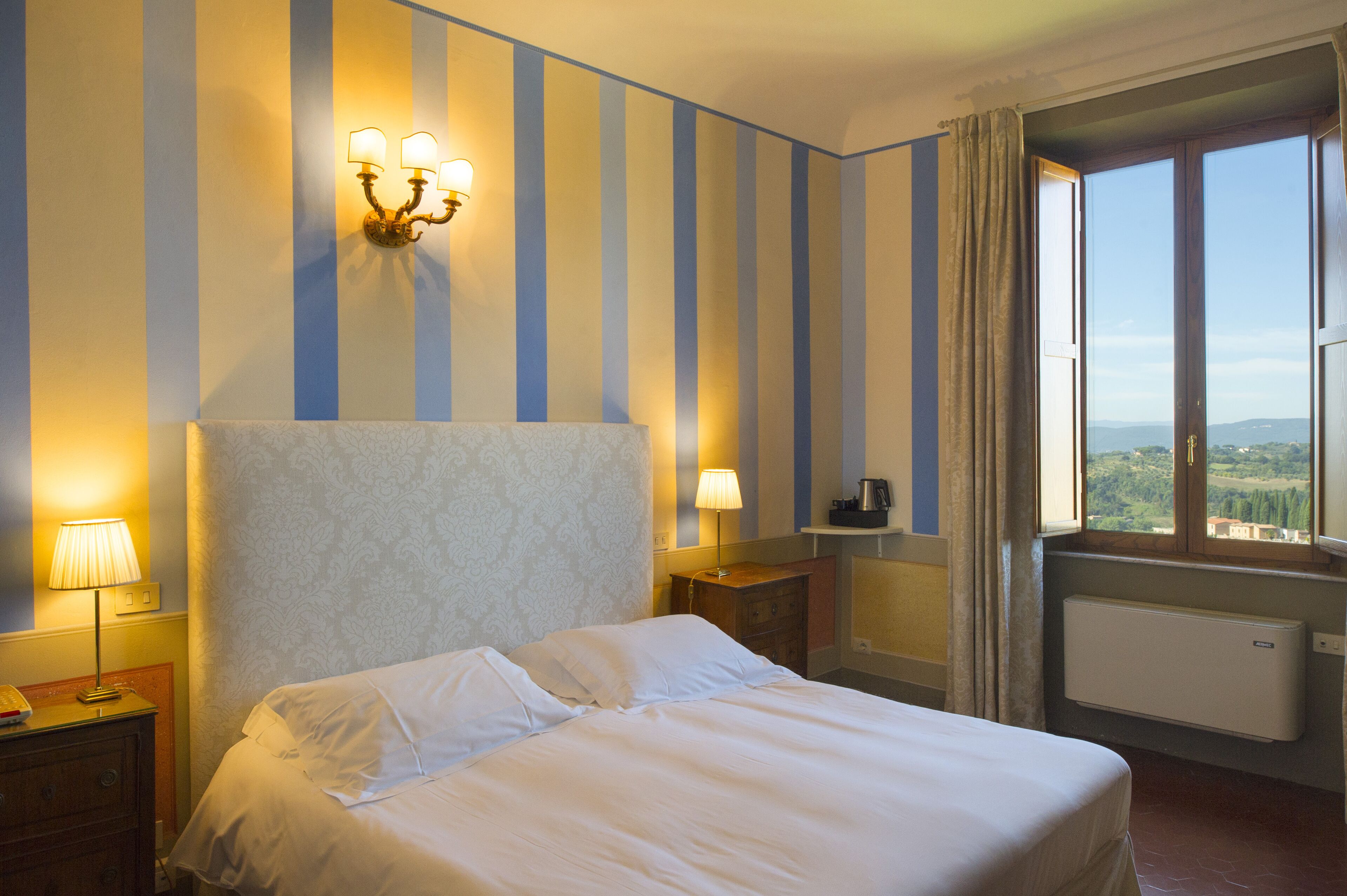 superior double room, garden view | view from room