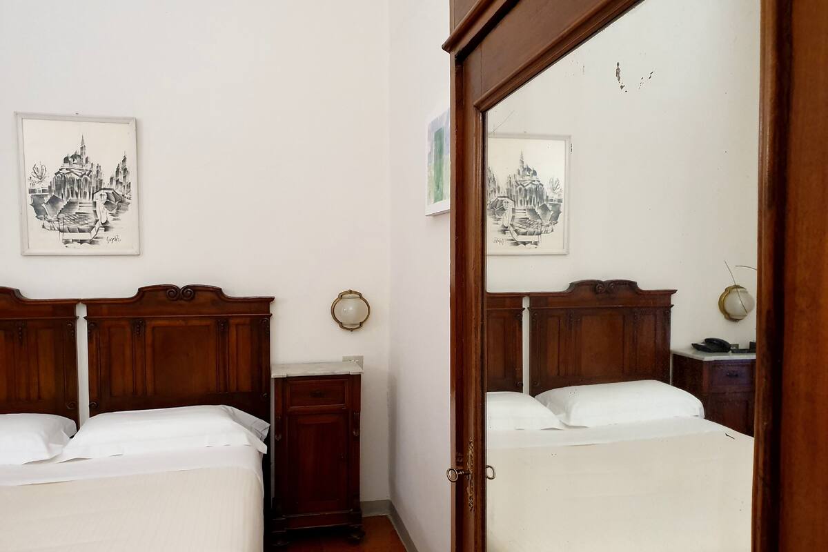 Standard Double Room | In-room safe, desk, iron/ironing board (on request)