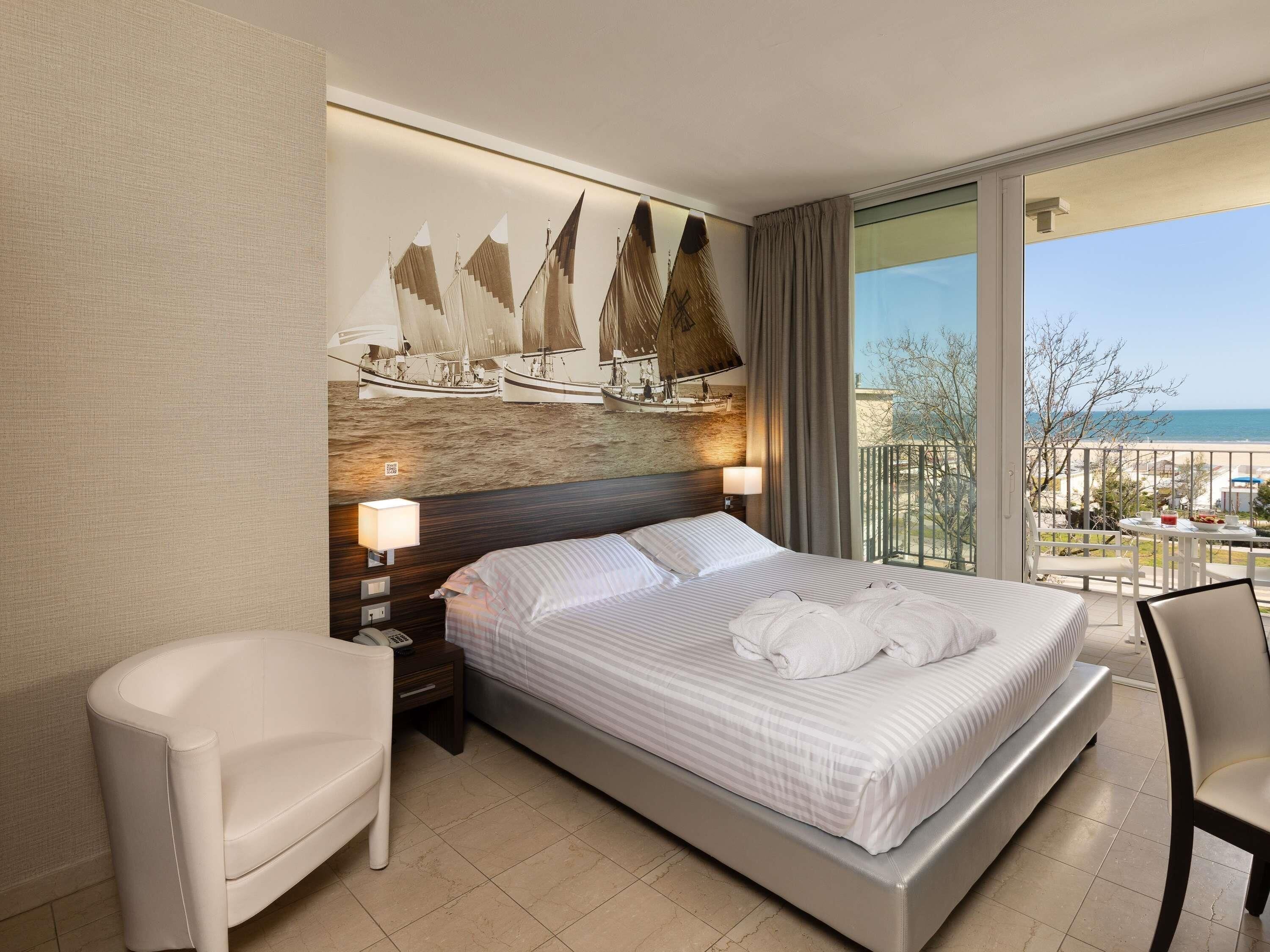 Pillowtop beds, minibar, in-room safe, desk