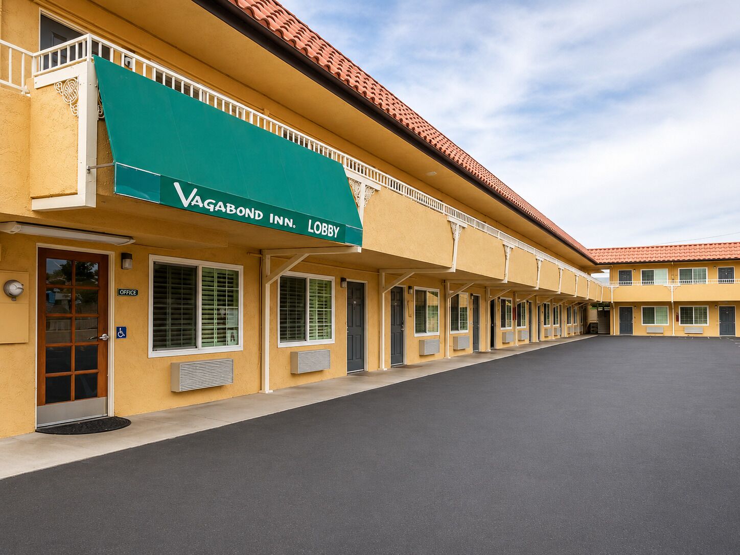 Fassade der Unterkunft