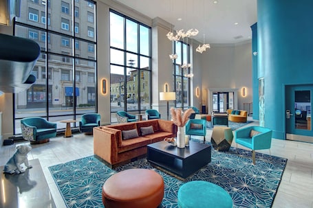 Lobby. Hilton Garden Inn Terre Haute
