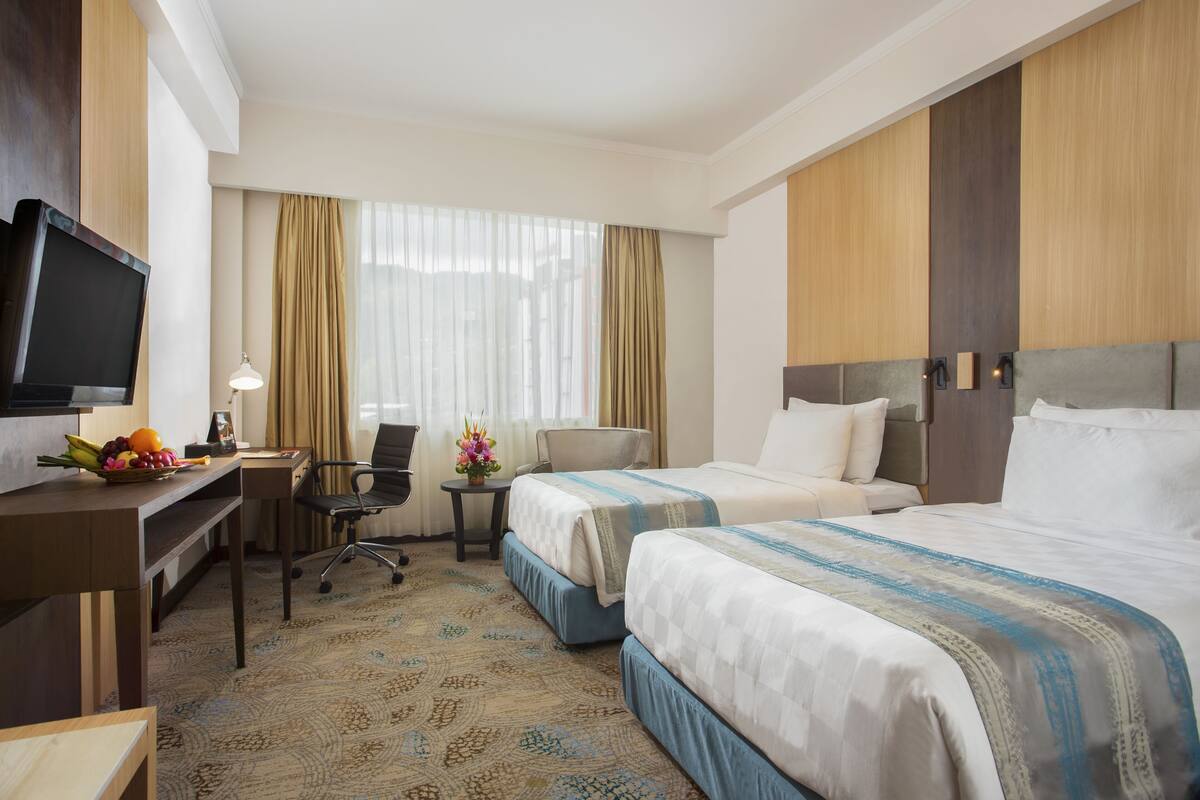 Memory-foam beds, minibar, in-room safe, individually furnished