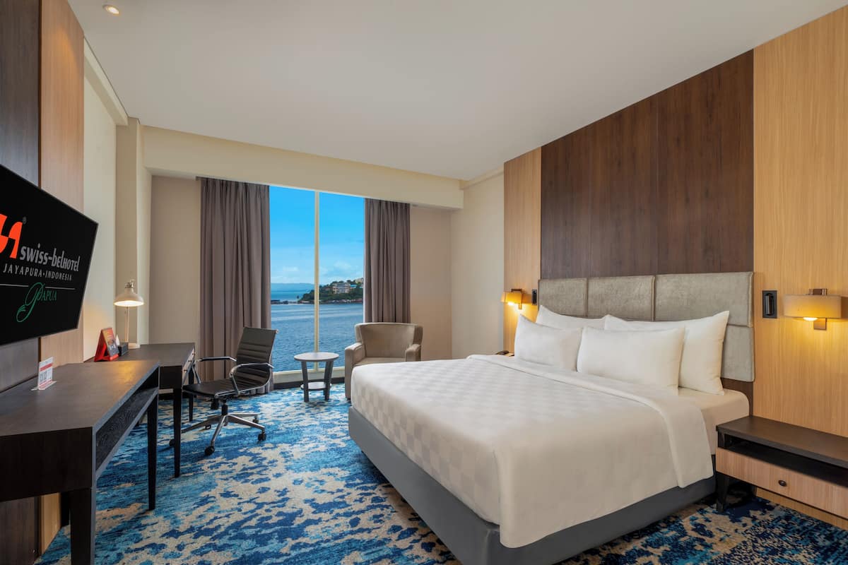 Deluxe-Doppelzimmer | Betten mit Memory-Foam-Matratzen, Minibar, Zimmersafe