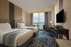 Deluxe Regular Twin | Busa memori, minibar, dan brankas