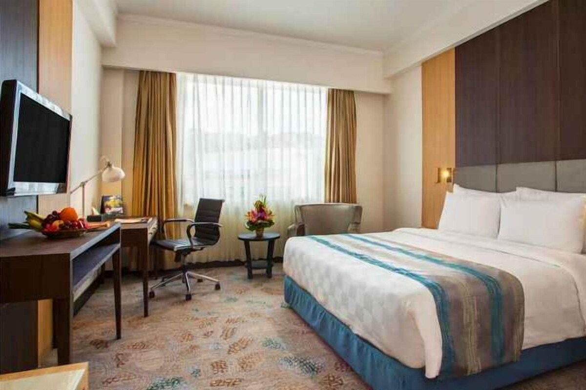 Betten mit Memory-Foam-Matratzen, Minibar, Zimmersafe, Schreibtisch