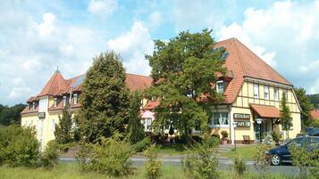 Fassade der Unterkunft