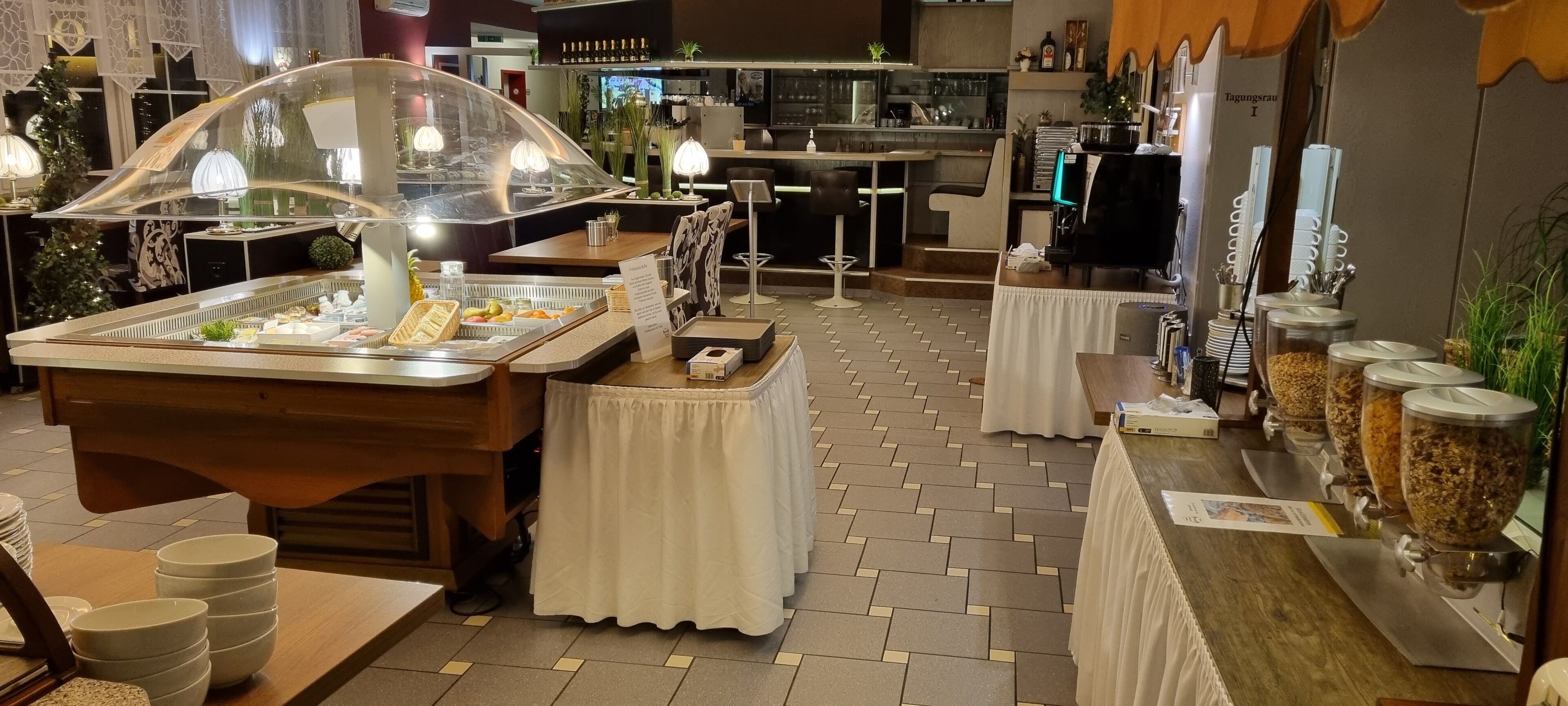 daily buffet breakfast (eur 16 per person)