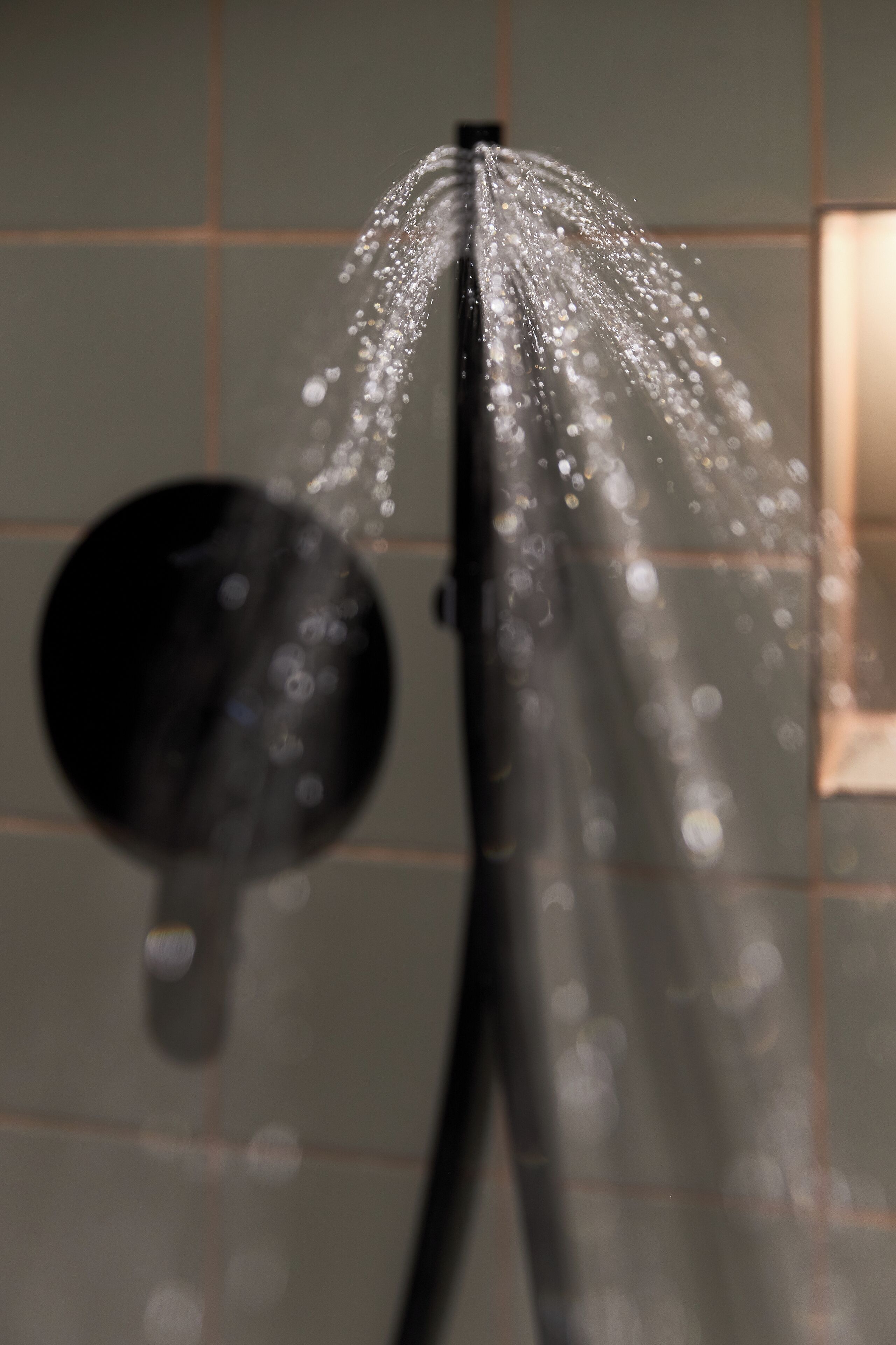 hideaway cocoon | bathroom | hair dryer, towels