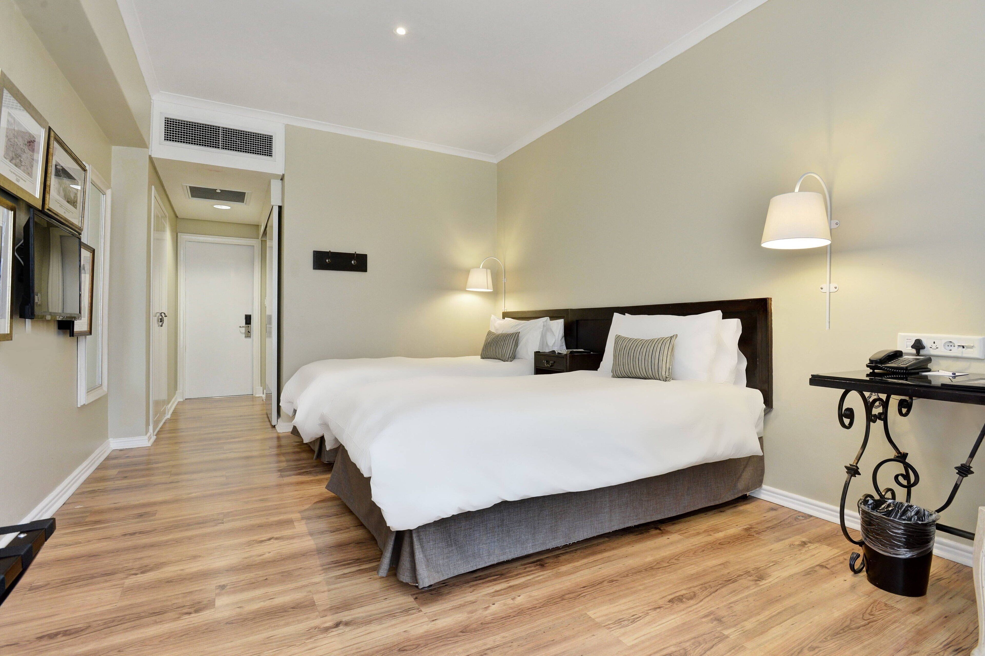 room, 2 double beds, non smoking | 1 bedroom, in-room safe, desk, blackout curtains