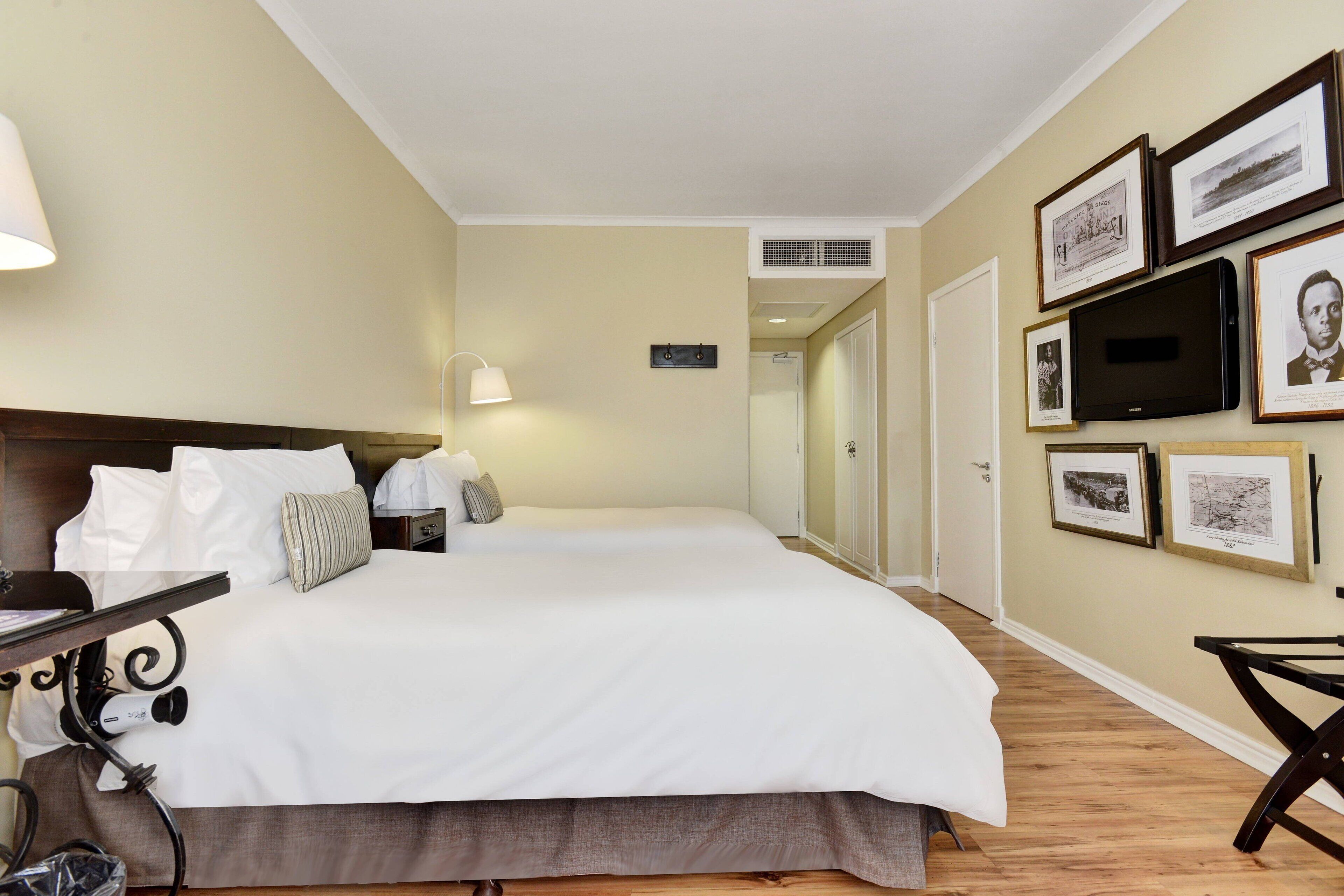 room, 2 double beds, non smoking | 1 bedroom, in-room safe, desk, blackout curtains