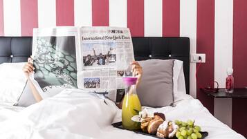 Lenzuola Frette, materassi Select Comfort, una scrivania