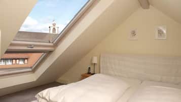 Maisonette Suite | Allergikerbettwaren, Zimmersafe, individuell dekoriert