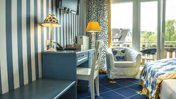 Habitació estàndard | Roba de llit hipoal·lergògena i caixa forta a l'habitació