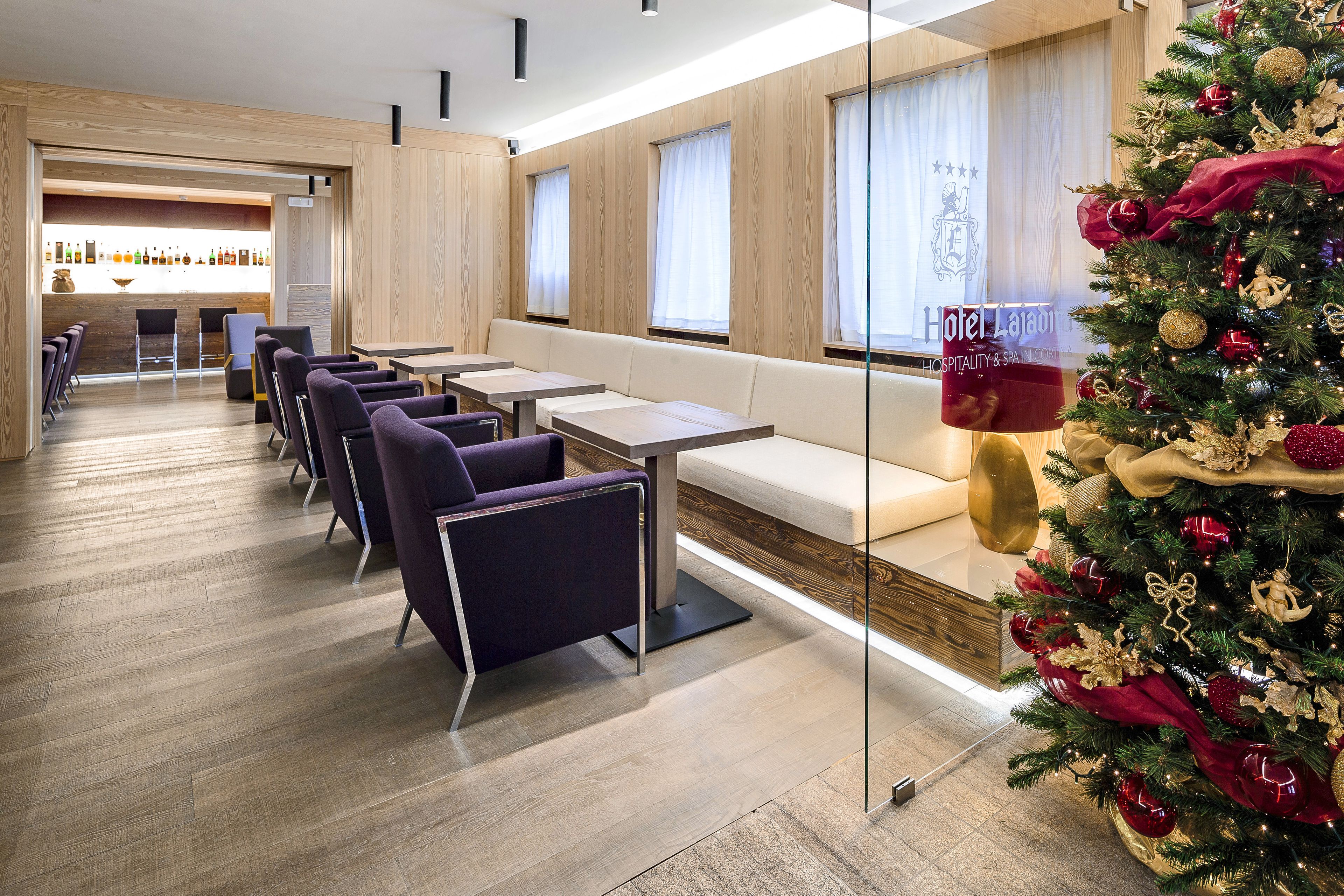 Zona de estar del vestíbulo