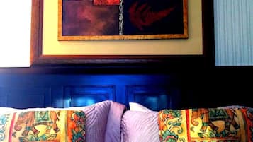 Premium bedding, blackout curtains, iron/ironing board, free WiFi