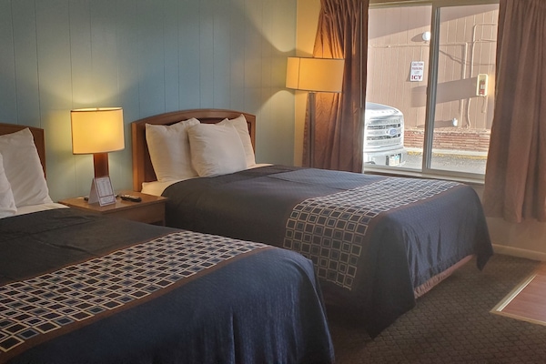 Desk, free WiFi, bed sheets, alarm clocks