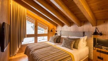 Sábanas de algodón egipcio, ropa de cama de alta calidad y minibar