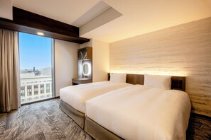 Deluxe Twin Room, Non Smoking, Club Lounge Access | Down comforters, memory foam beds, blackout drapes, free WiFi - Hotel Gracery Sapporo (Sapporo)