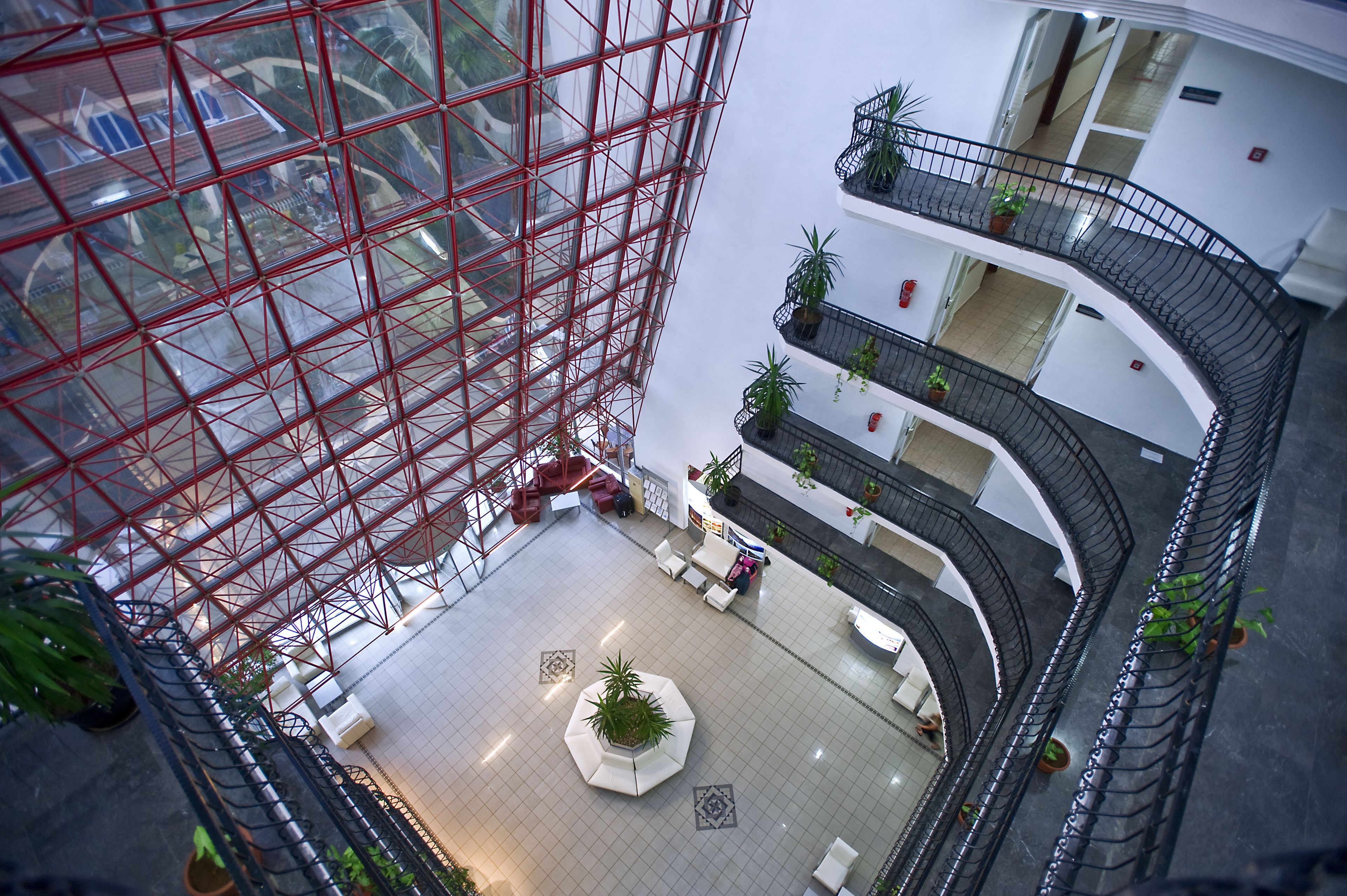 Coin salon dans le hall