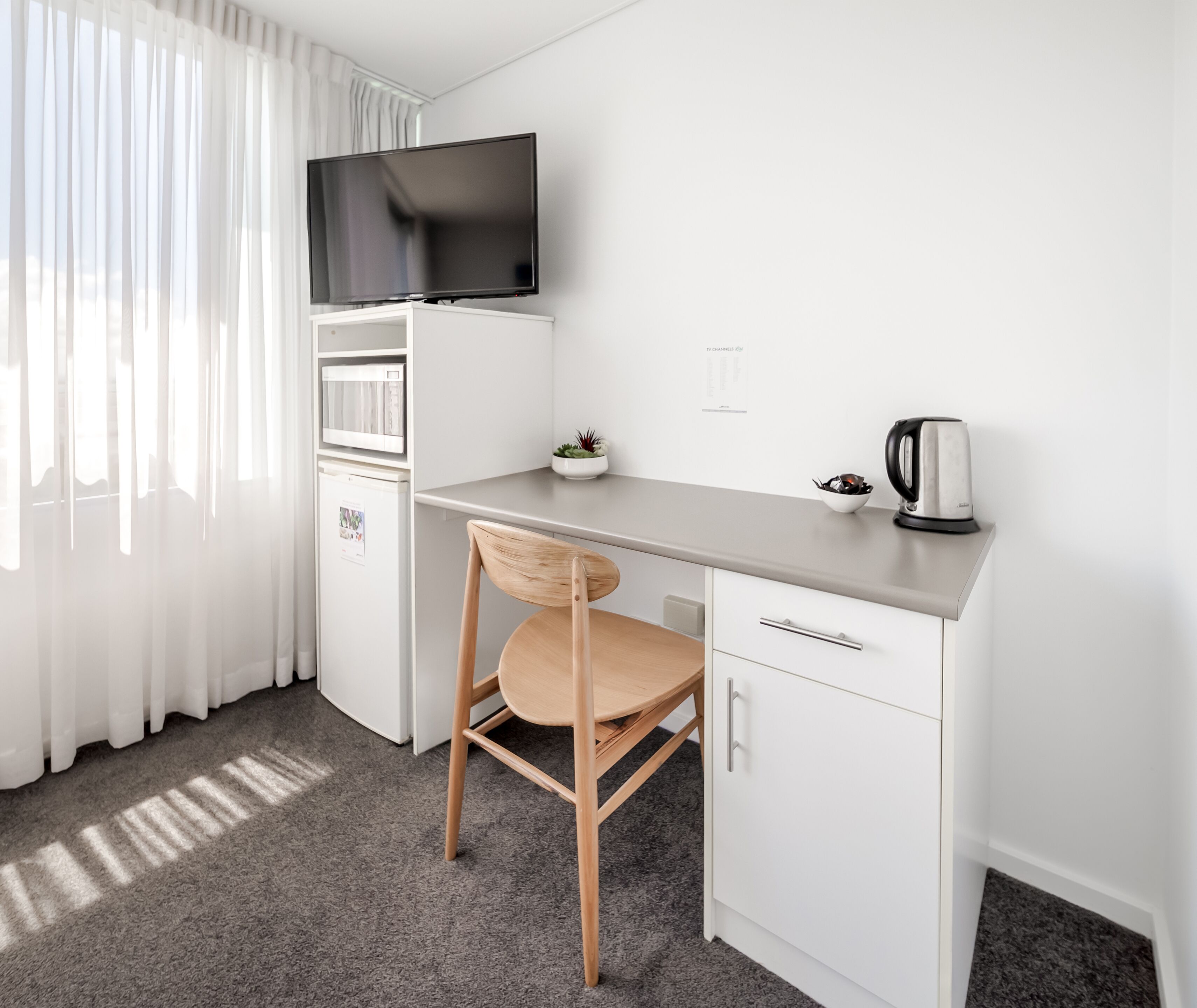 two bedroom bay view | 2 bedrooms, desk, laptop workspace, soundproofing