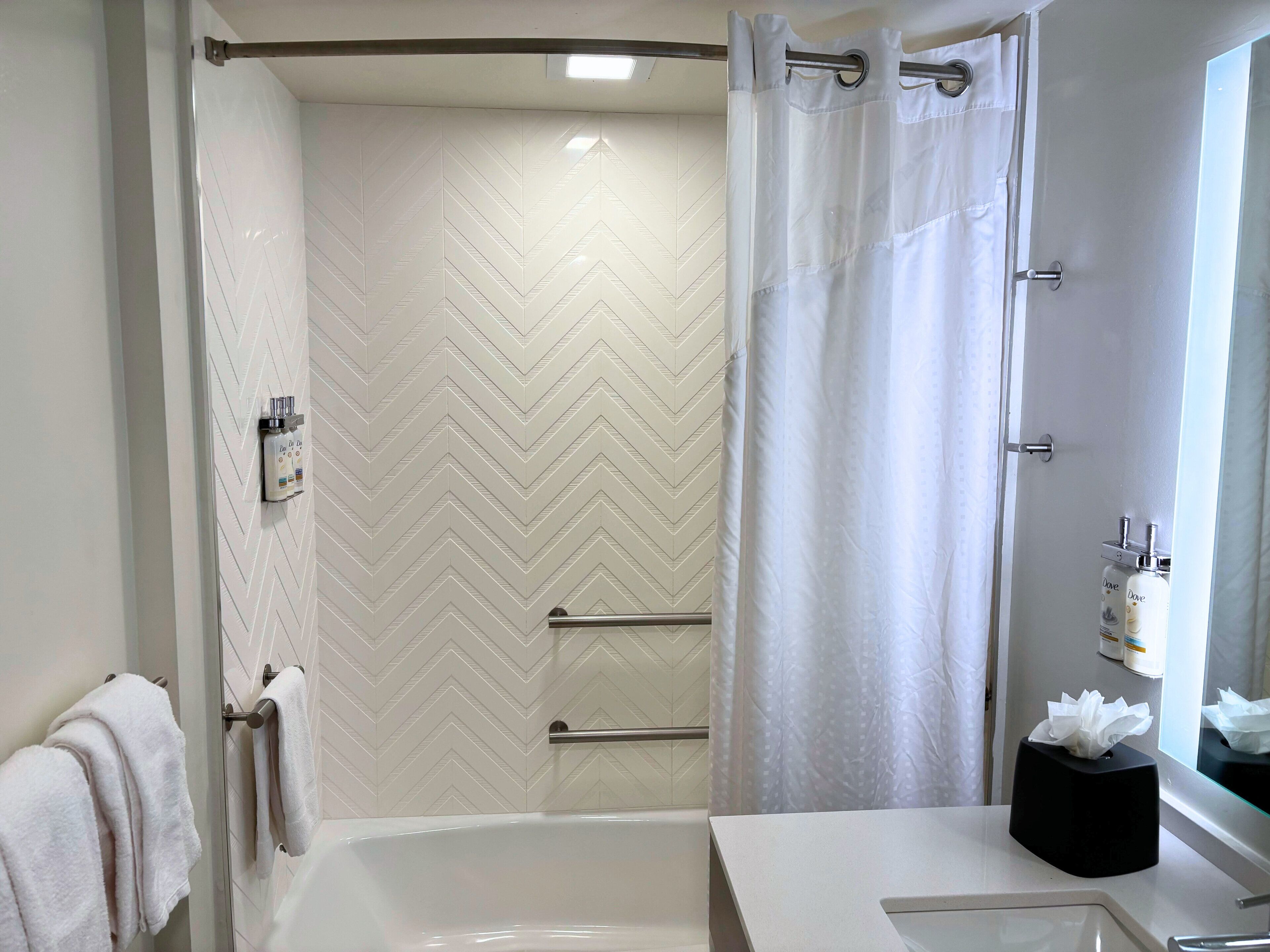 Standard Room, 2 Queen Beds, Accessible Bathtub (Mobility, Accessible Tub) | Desk, iron/ironing board, free cots/infant beds, rollaway beds