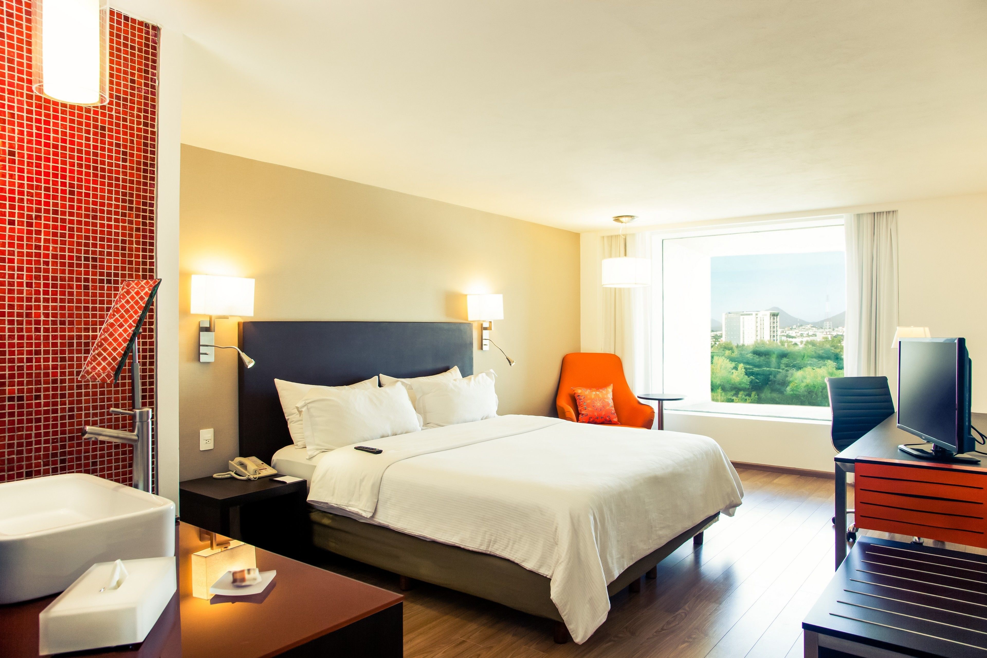 deluxe room, 1 king bed | view from room