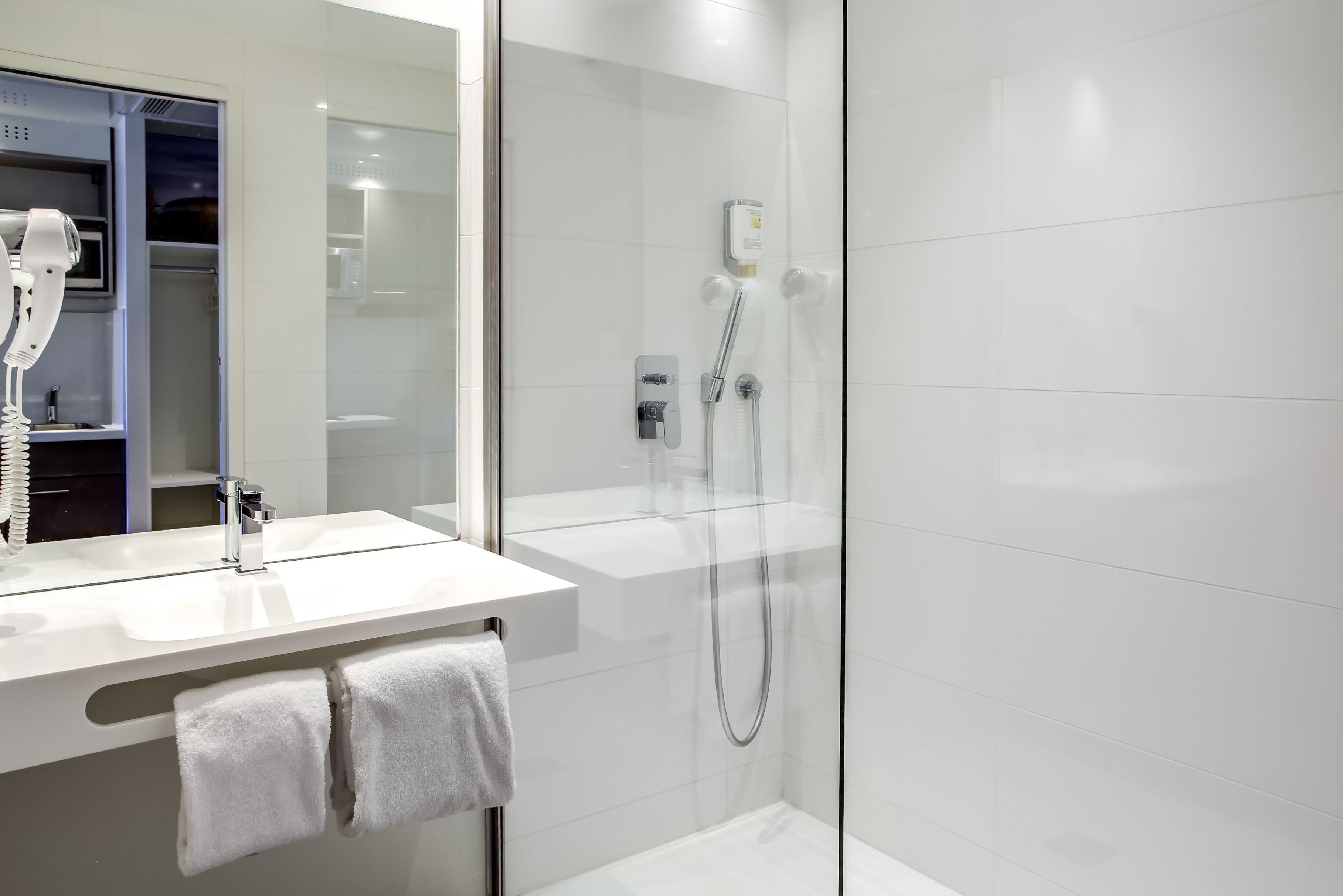 Dusj på badet