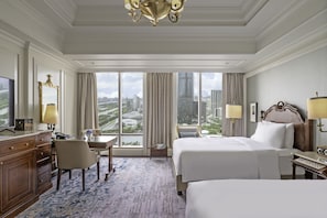 Room, 2 Twin Beds, River View (Opera River View Twin Room) | Premium bedding, down comforters, pillowtop beds, minibar