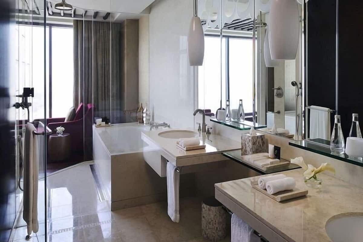 Baño | Bañera y ducha independientes y cabezal de ducha tipo lluvia