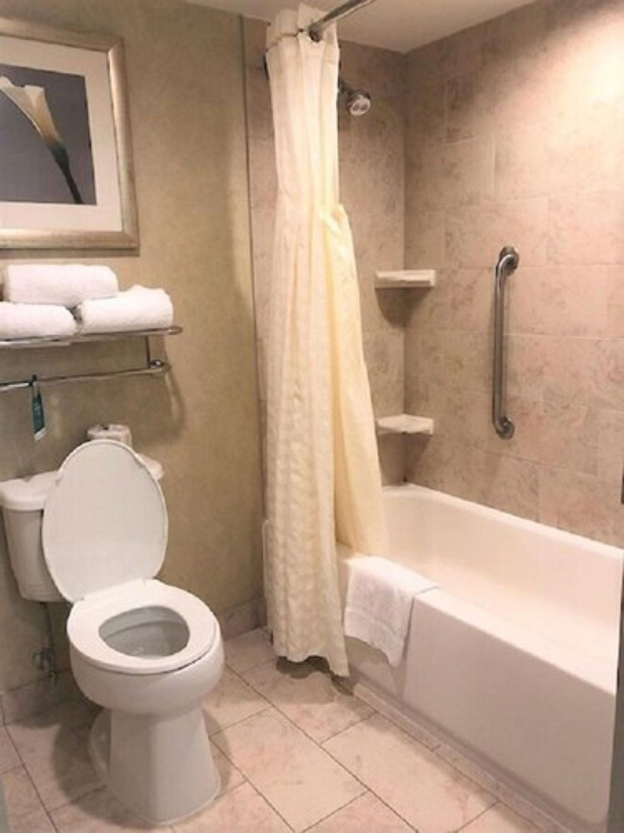 Bathroom | Free toiletries, hair dryer, towels