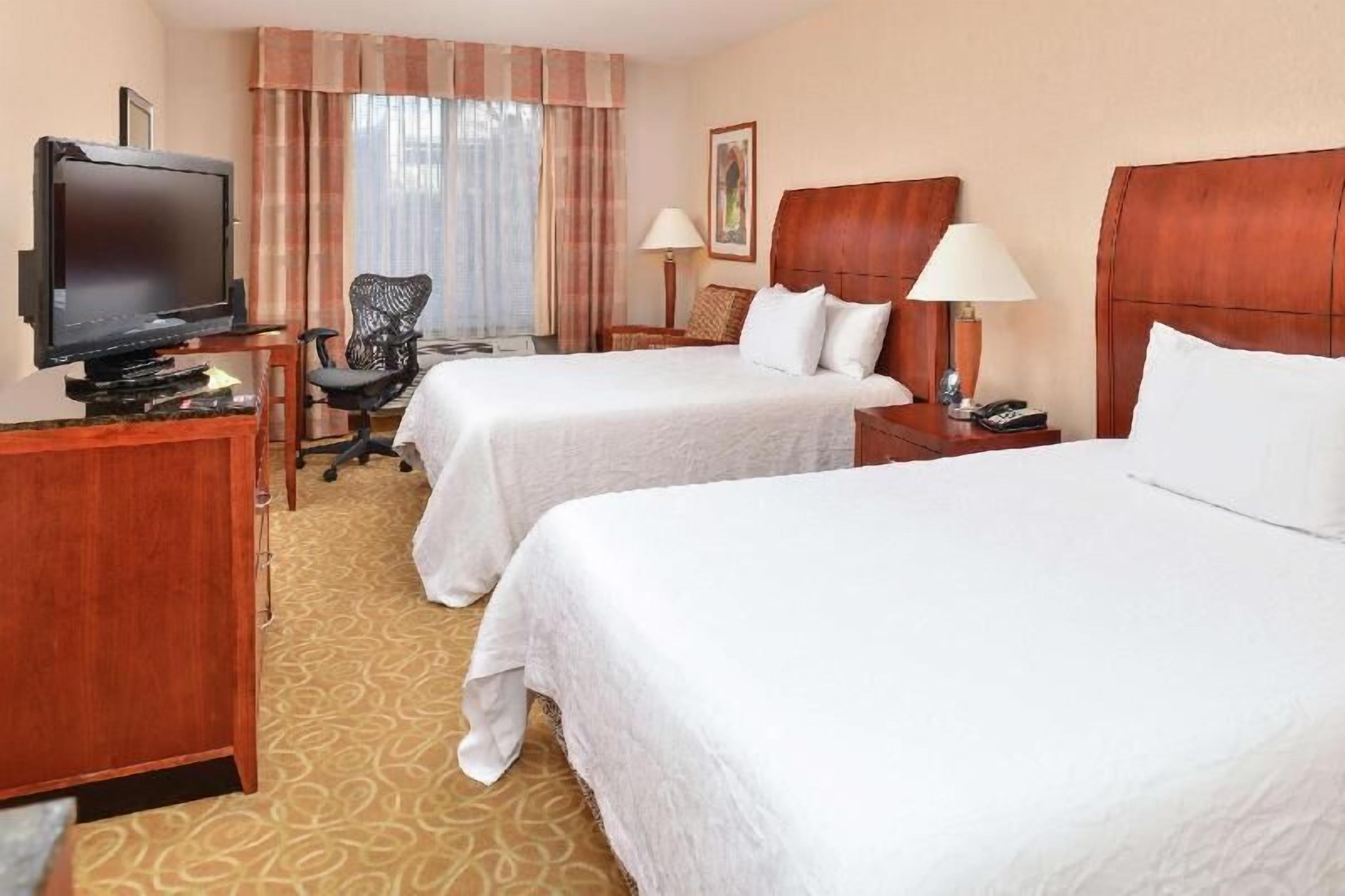 In-room safe, desk, laptop workspace, blackout drapes