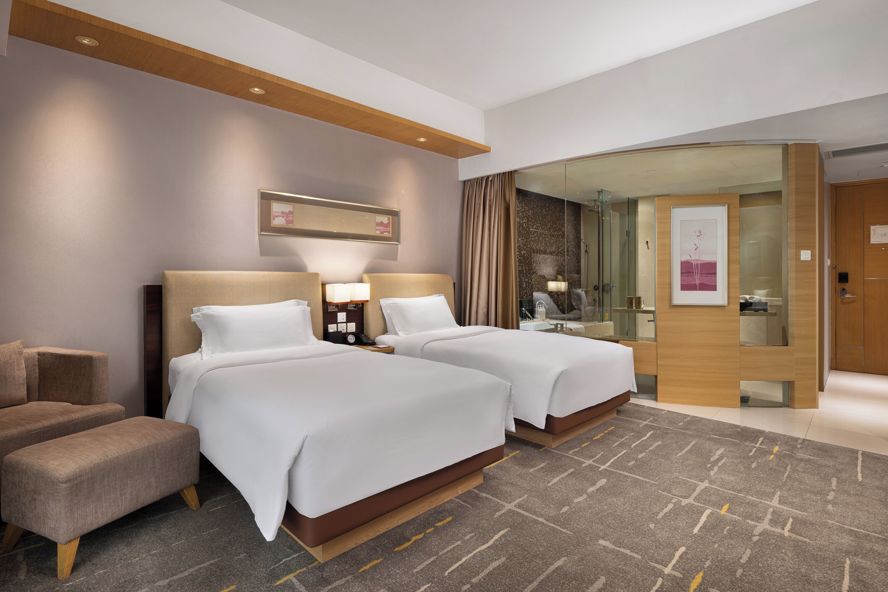 1 habitación y ropa de cama de alta calidad 