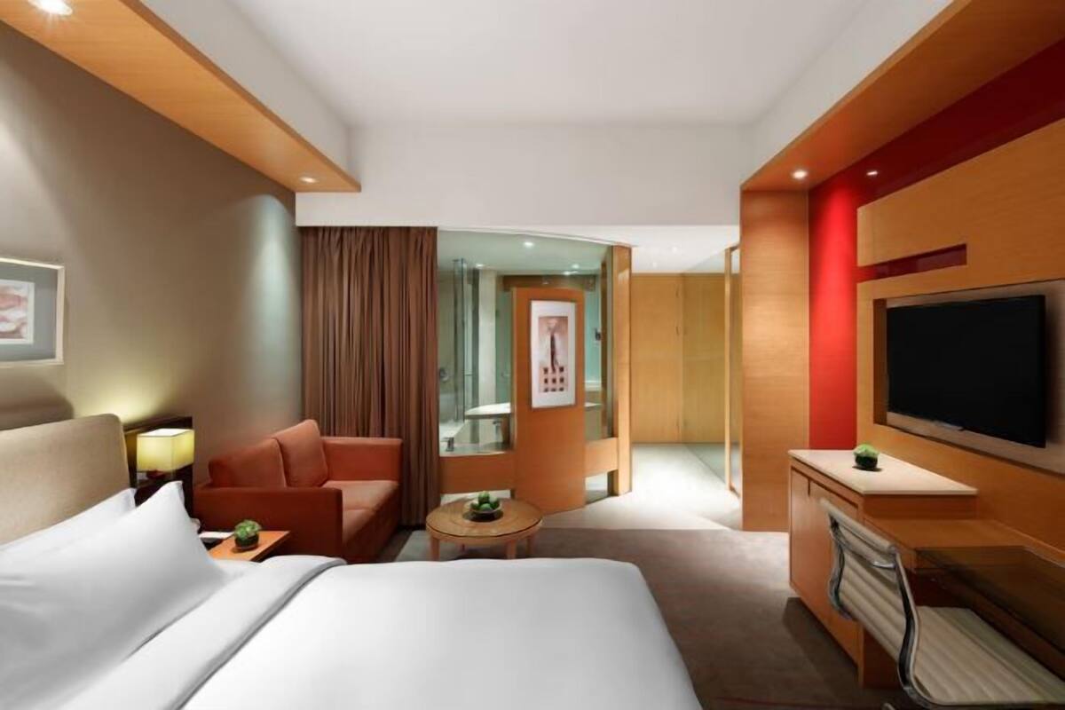 Ropa de cama de alta calidad y artículos del minibar gratis