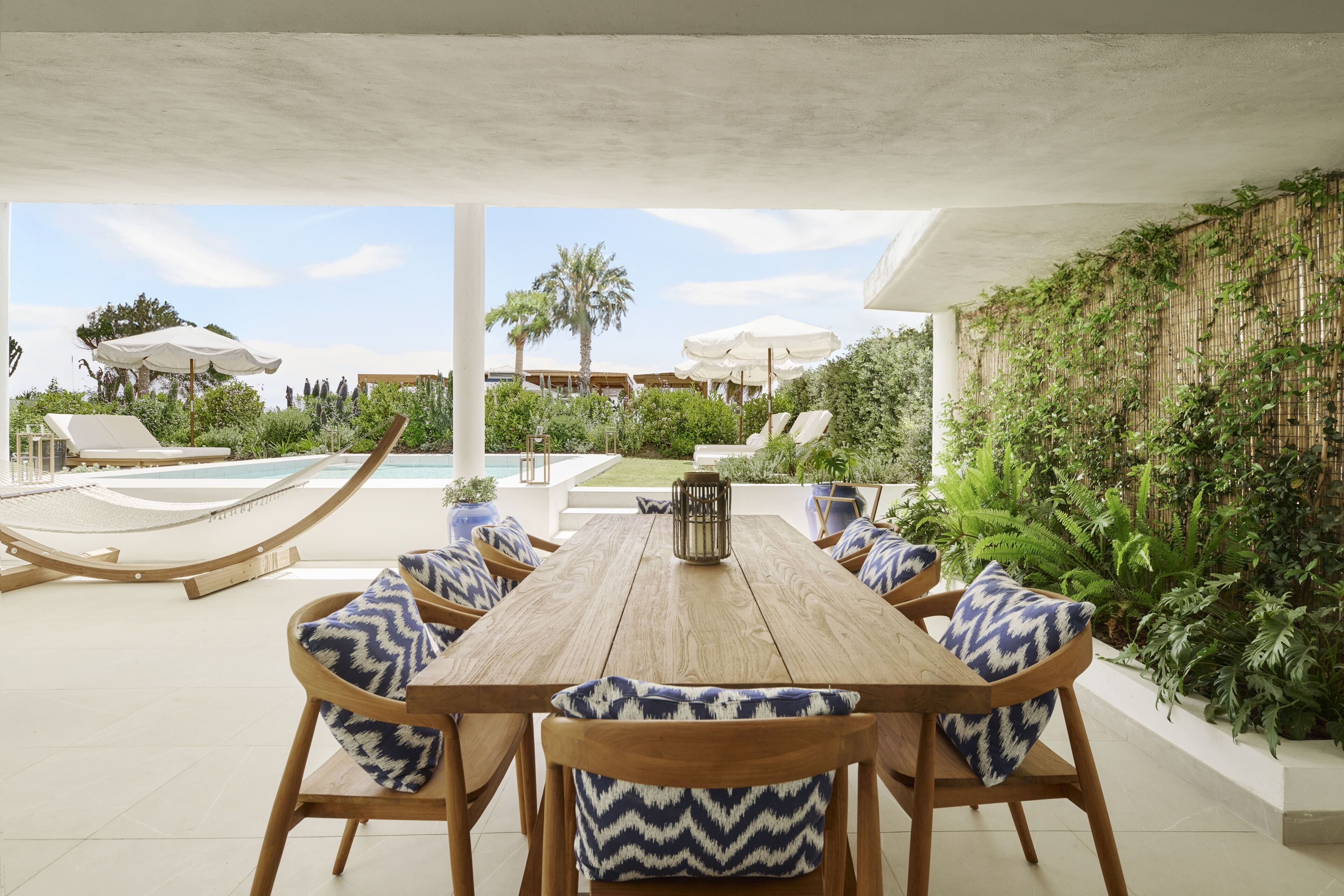 Suite, privézwembad (METT, Private Garden) | Terras