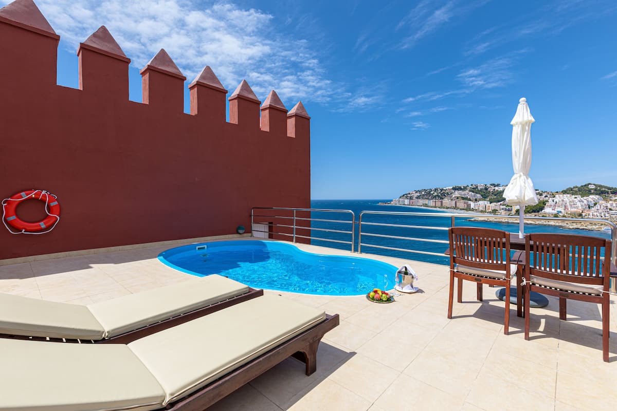 Presidential-Suite, eigener Pool, Meerblick | Eigener Pool