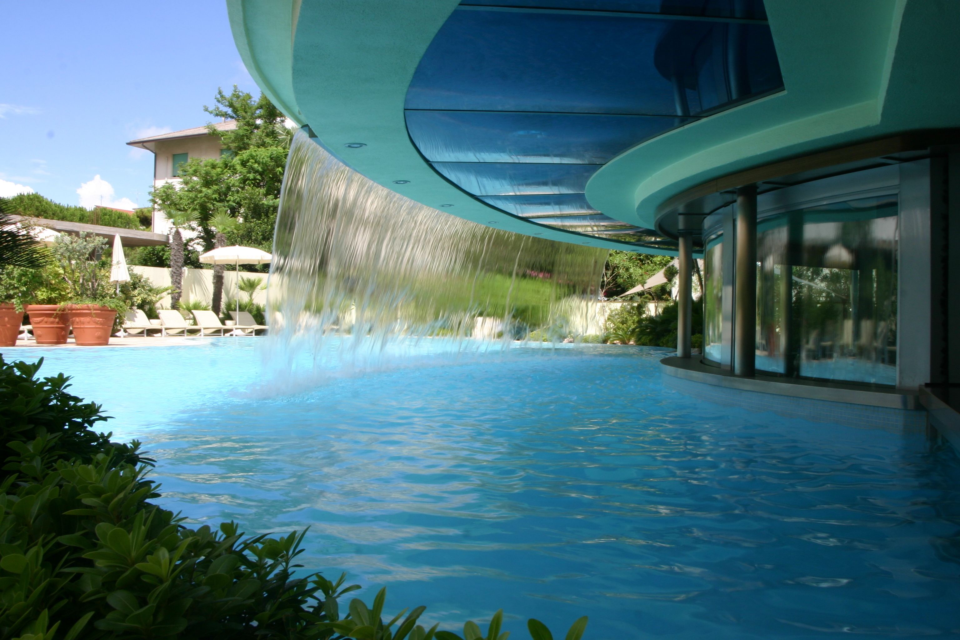 Innenpool, Außenpool