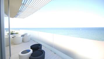 Penthouse, 2 Schlafzimmer | Ausblick vom Zimmer